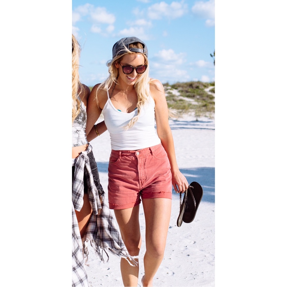 Vintage Bongo High Waisted Shorts